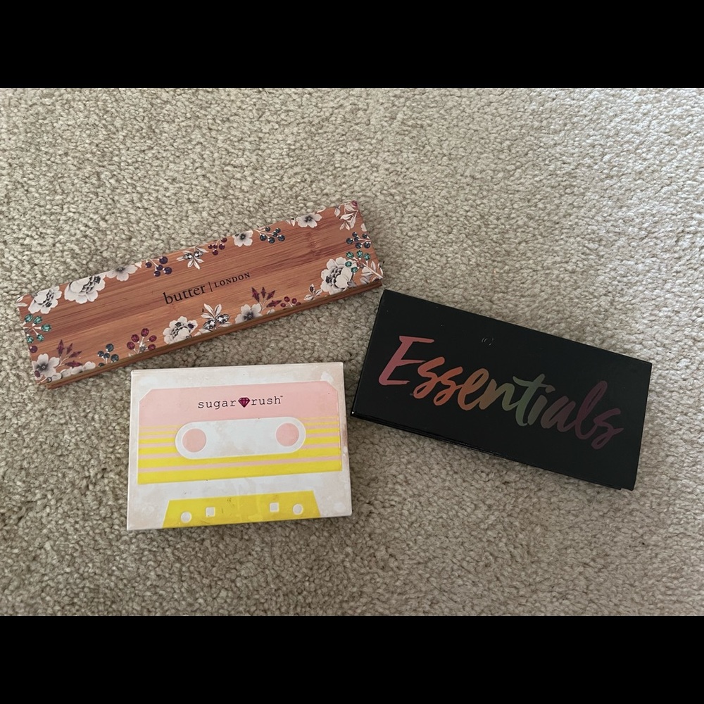 Eyeshadow Palette Lot Butter, Sugar Rush and Violet Ross